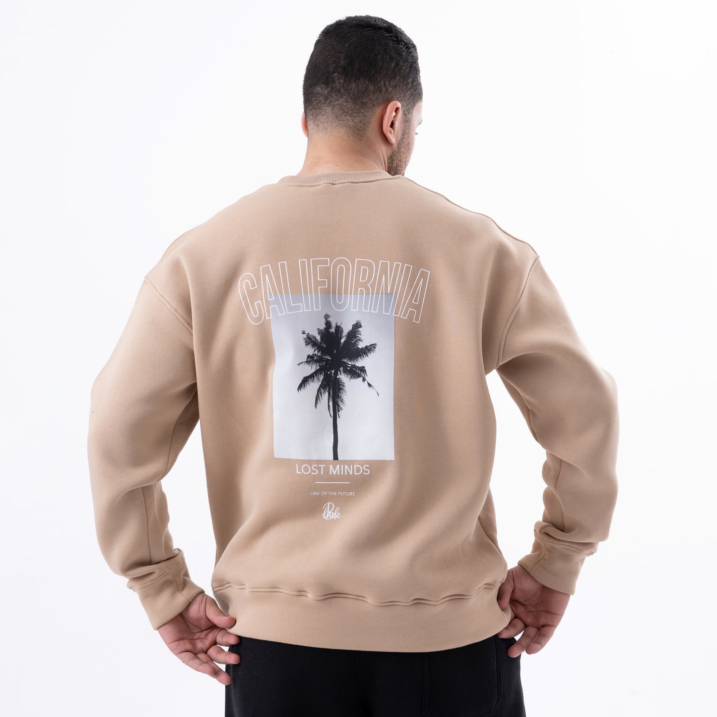 CALIFORNIA CREW NECK SWEATSHIRT